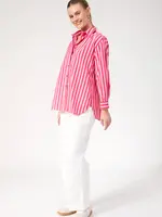 Haven Monterosa Stripe Shirt - Hot Pink