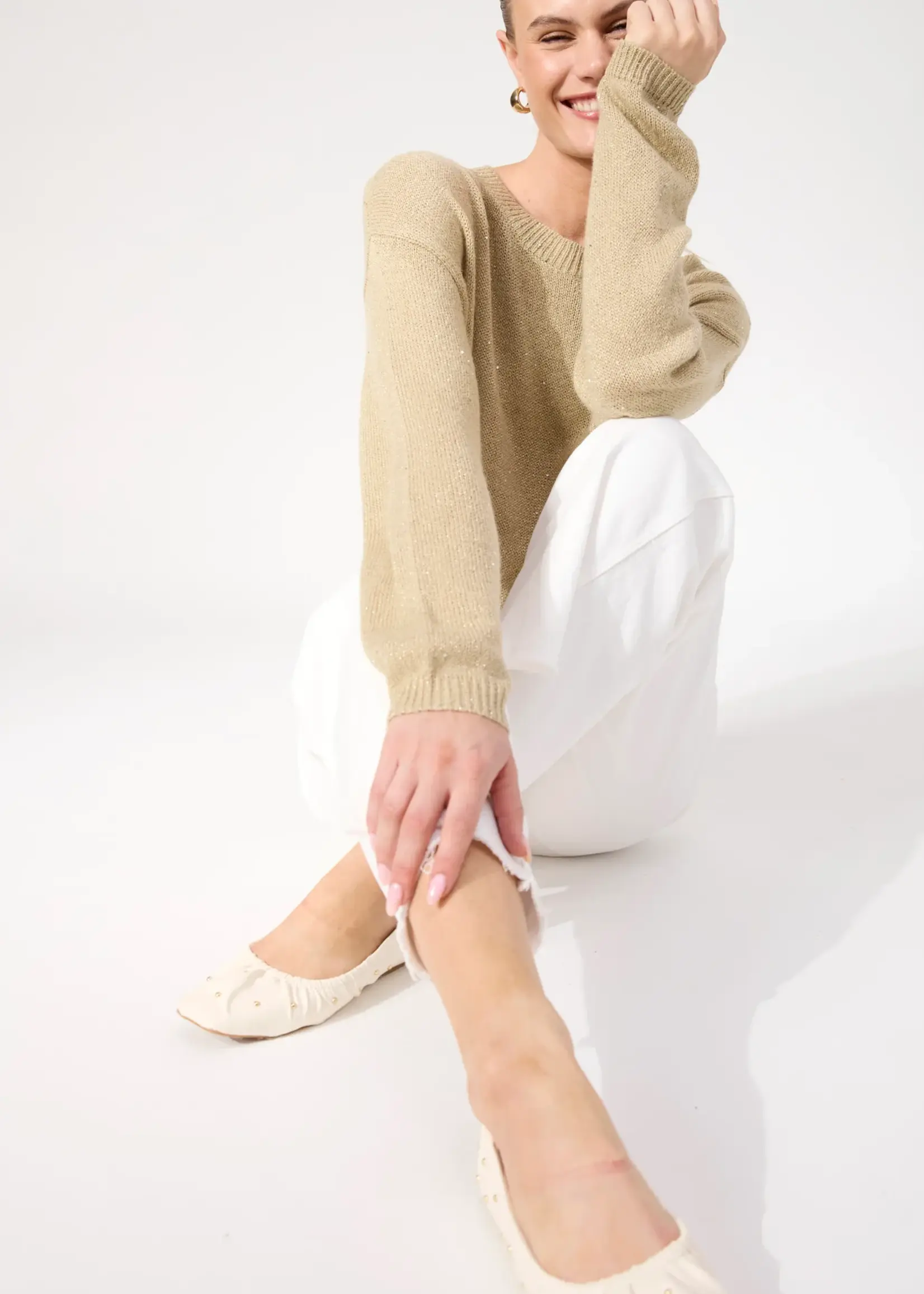 Haven Salla Sparkle Jumper - Gold