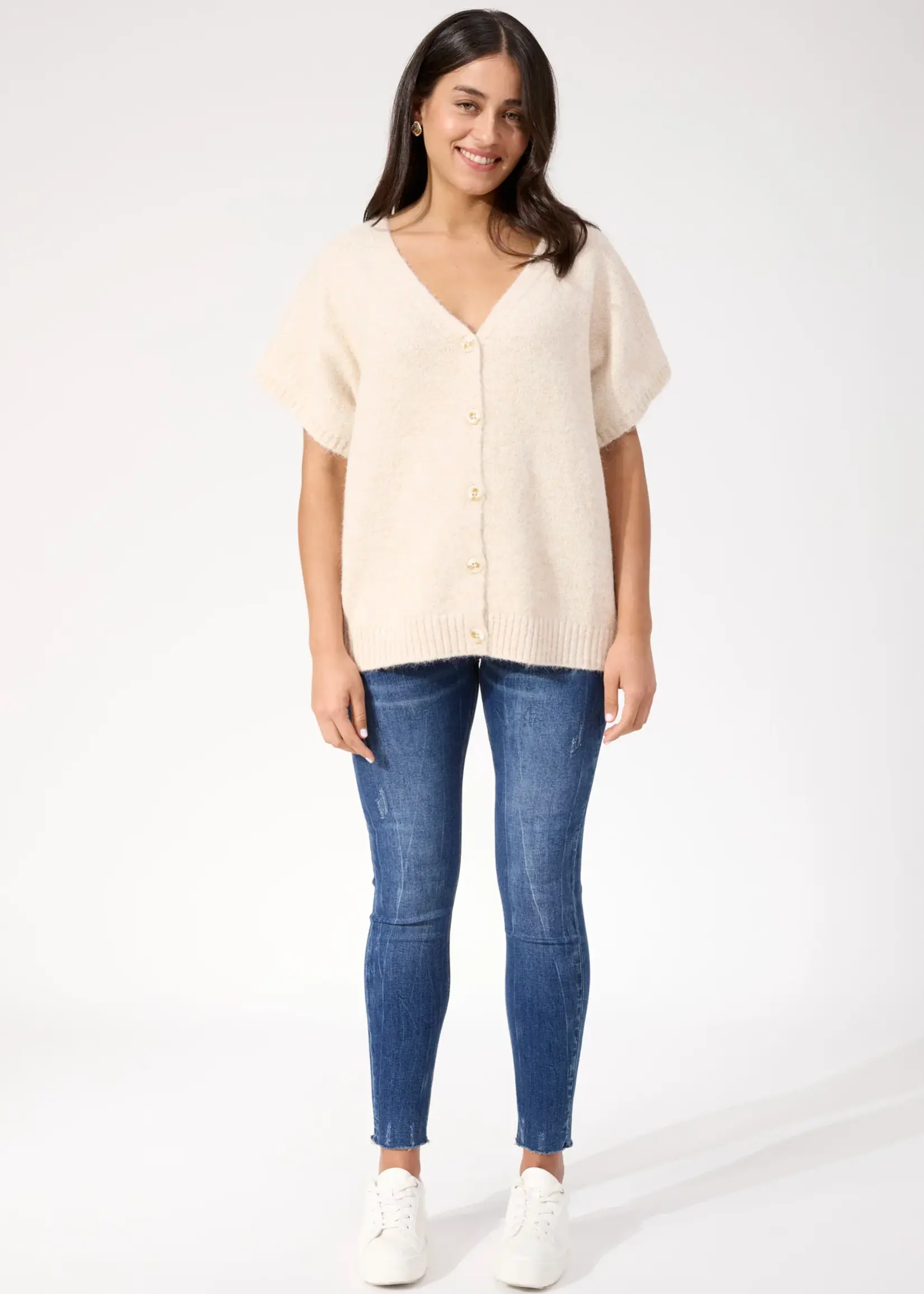 Haven Valenza Knit Vest - Natural