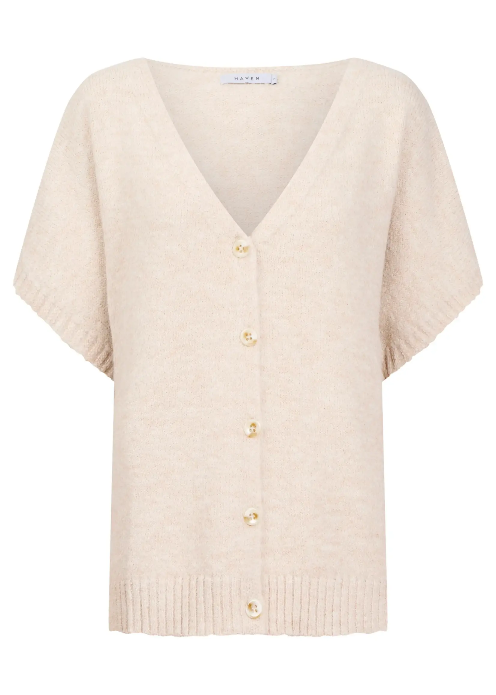 Haven Valenza Knit Vest - Natural
