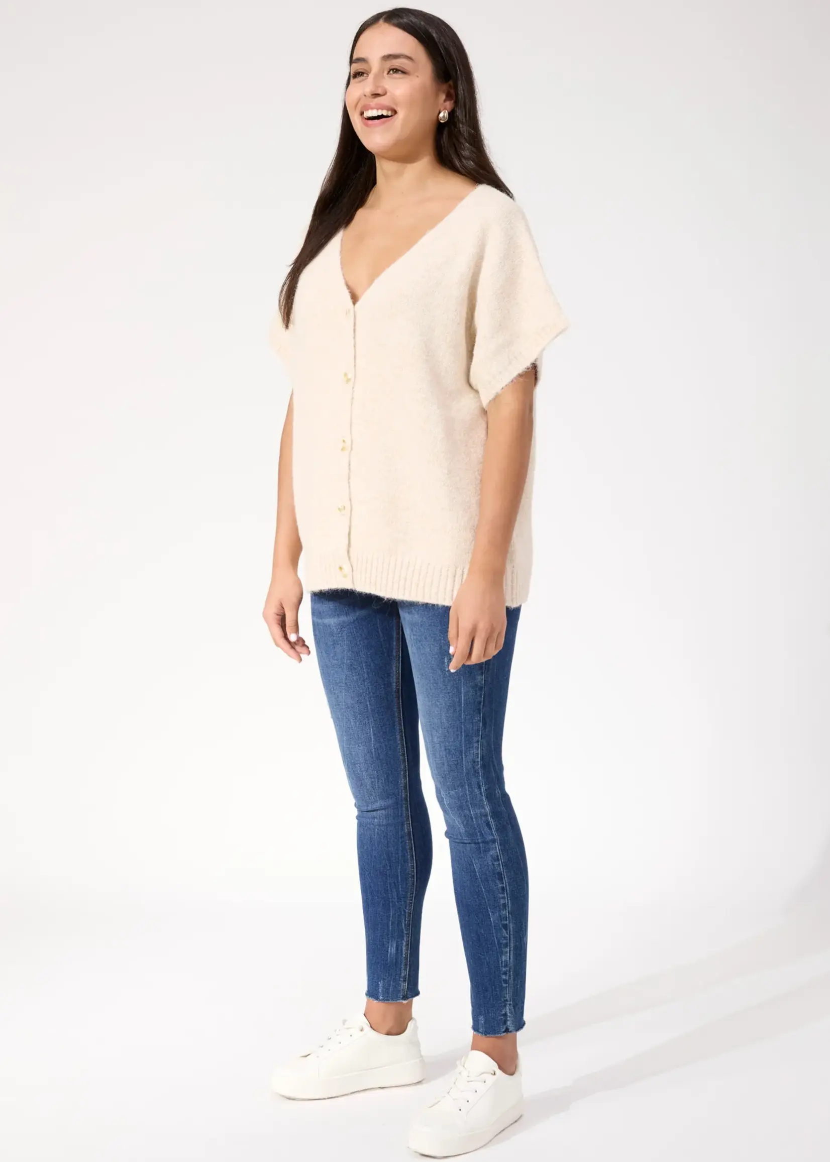Haven Valenza Knit Vest - Natural