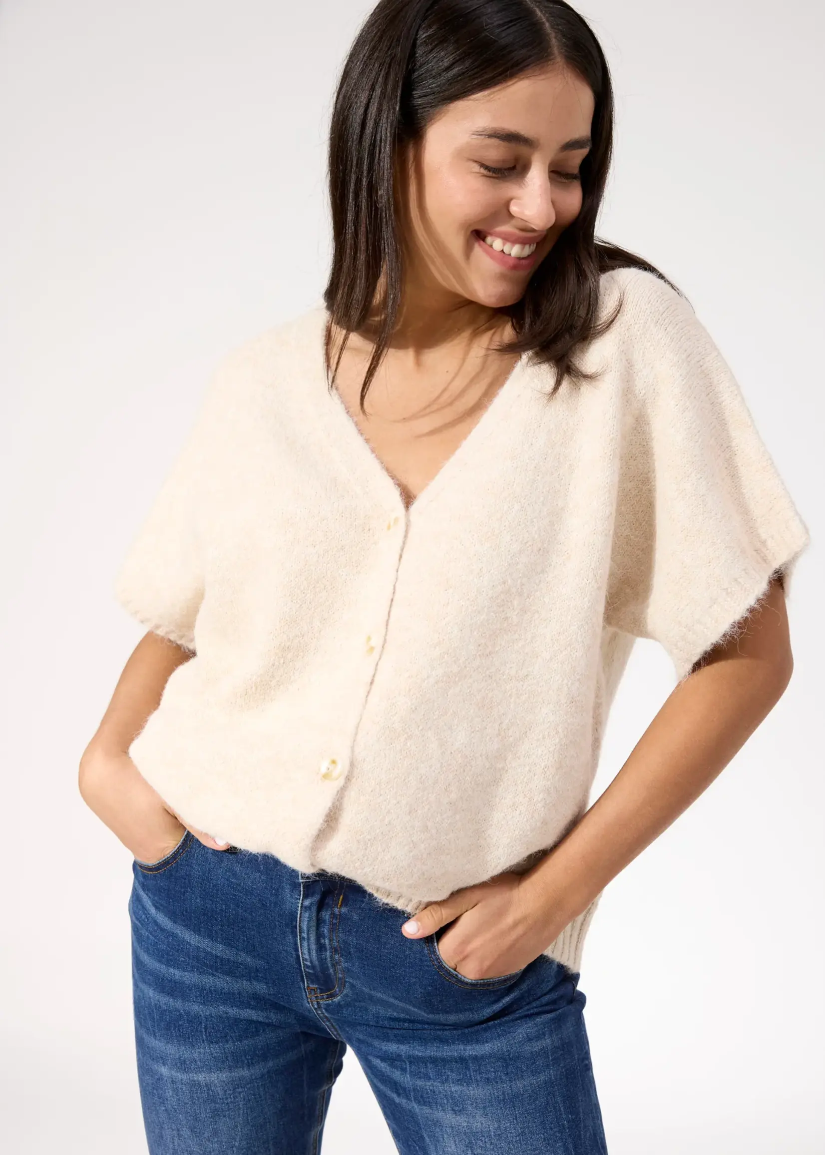 Haven Valenza Knit Vest - Natural