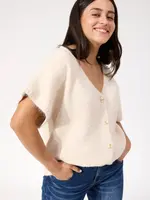 Haven Valenza Knit Vest - Natural