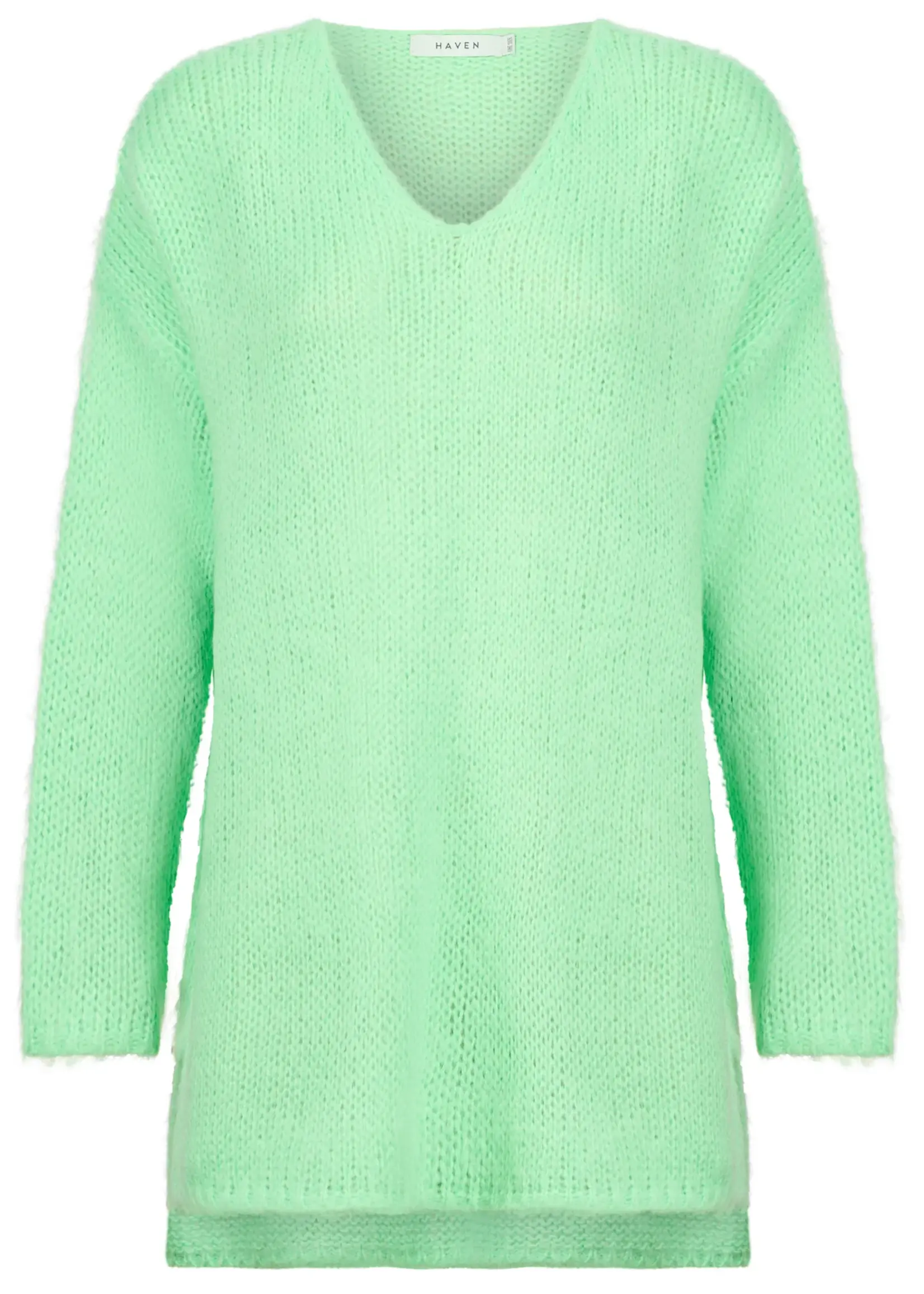 Haven Lyon Relaxed Jumper - Lime