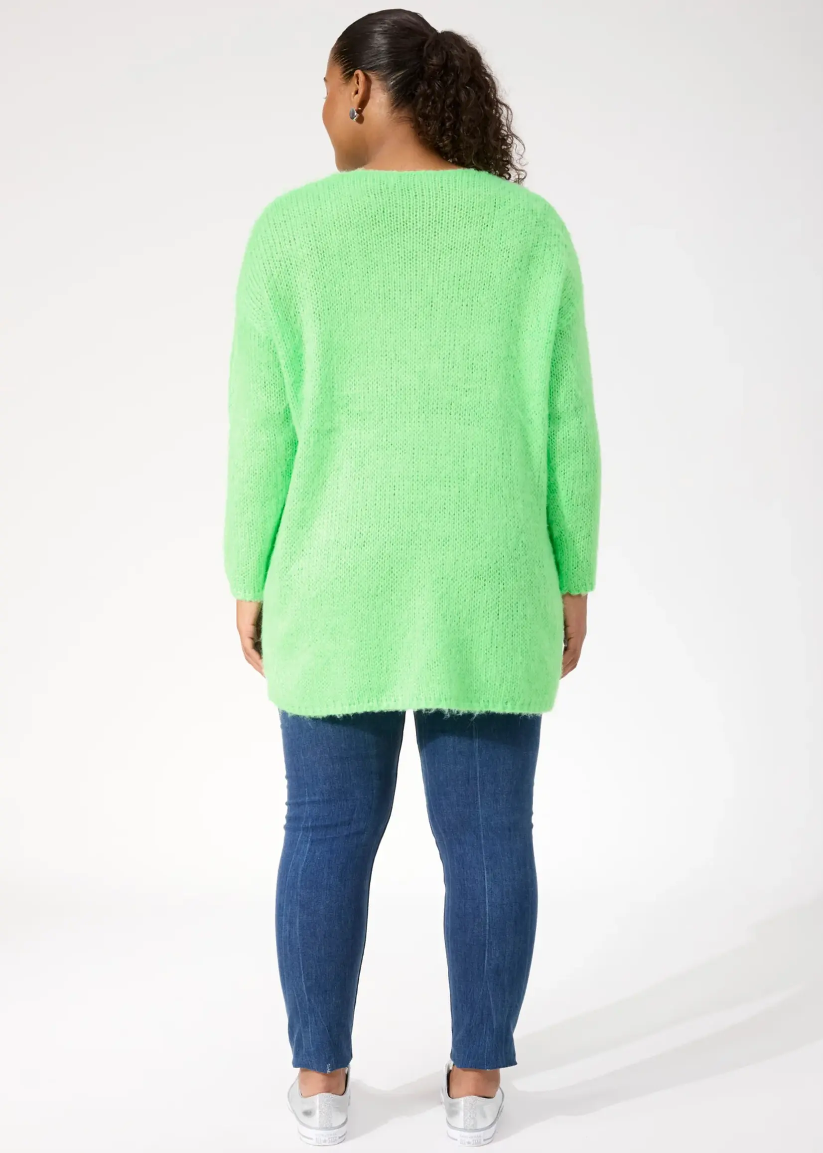 Haven Lyon Relaxed Jumper - Lime