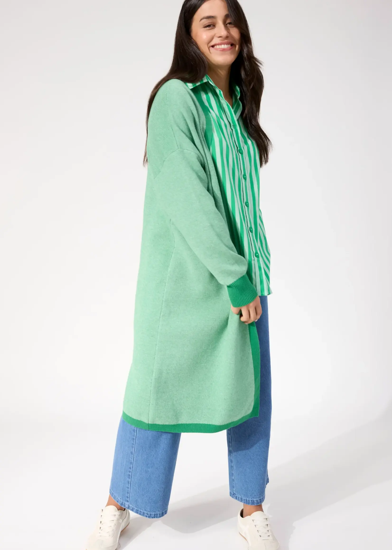 Haven Monterosa Cardigan - Green
