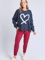 Elm Lifestyle Elin Crew - Navy