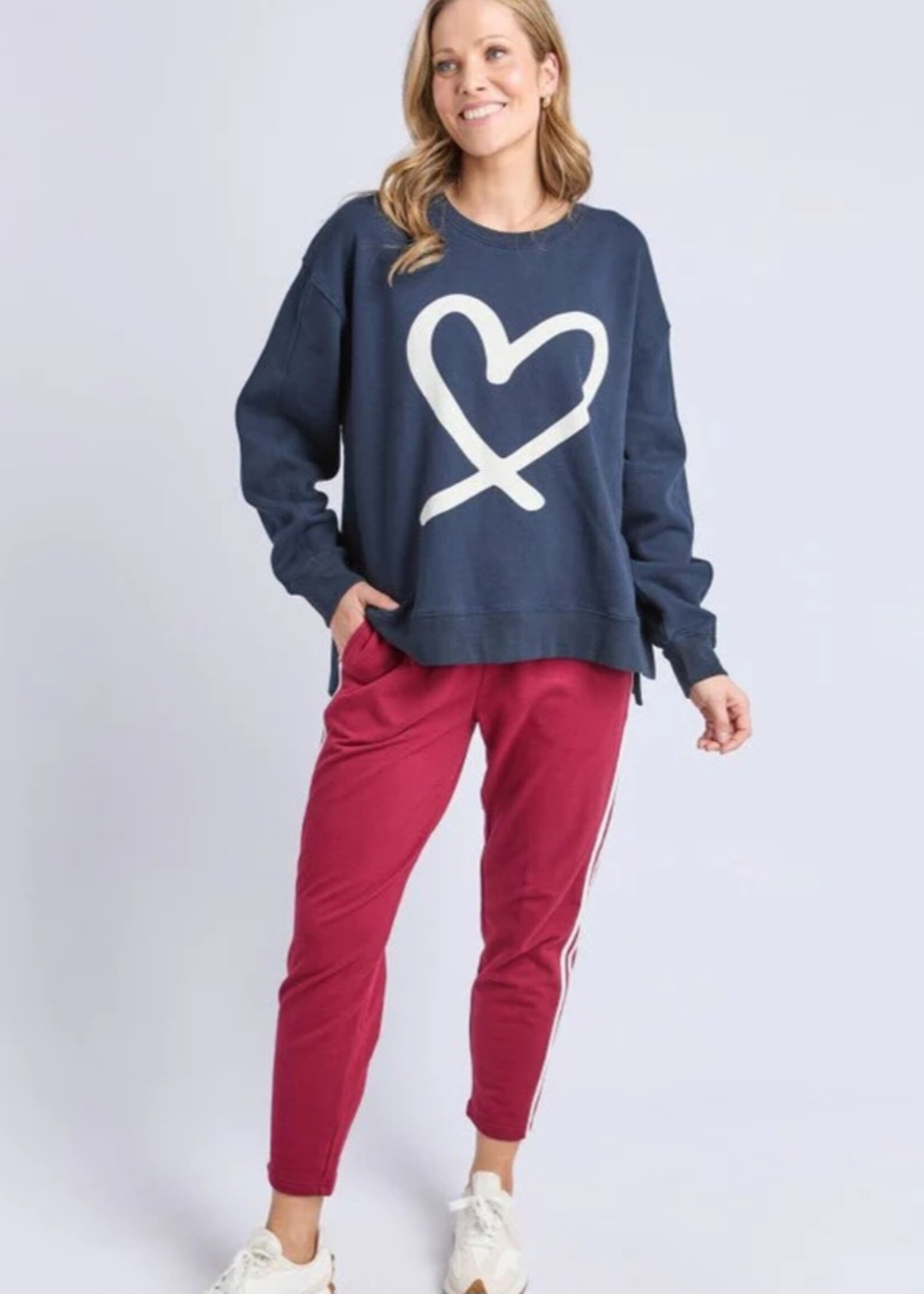 Elm Lifestyle Elin Crew - Navy