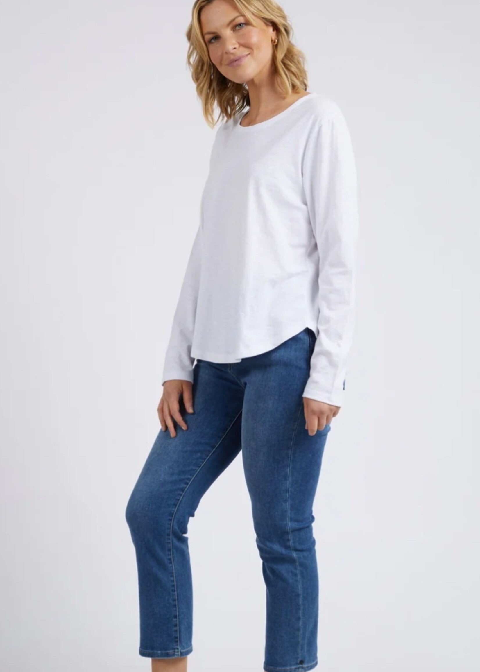 Elm Lifestyle Everyday L/S White