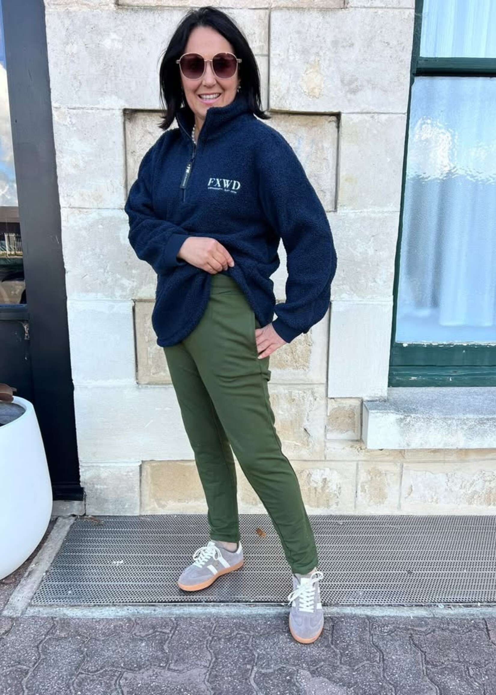 Elm Lifestyle The Lobby Pant Dark Khaki