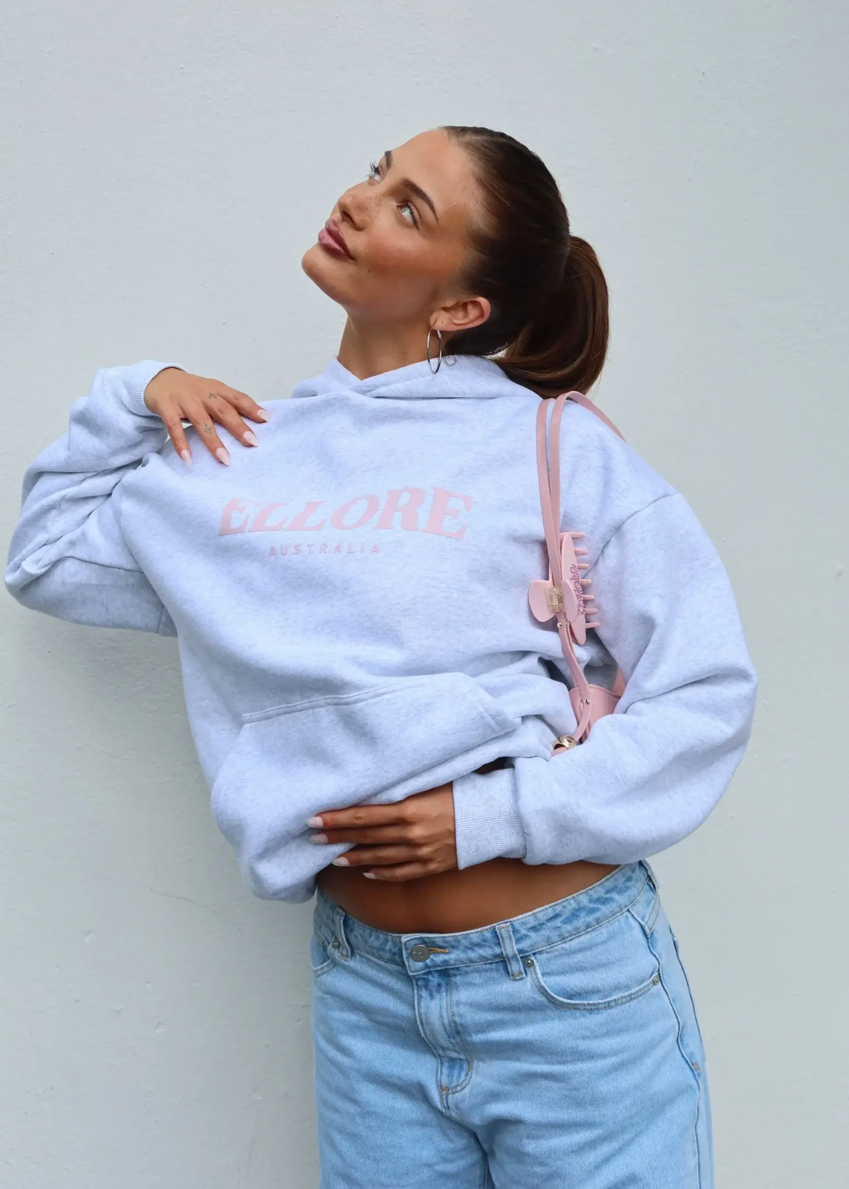 Ellore - Flower Oversized Hoodie