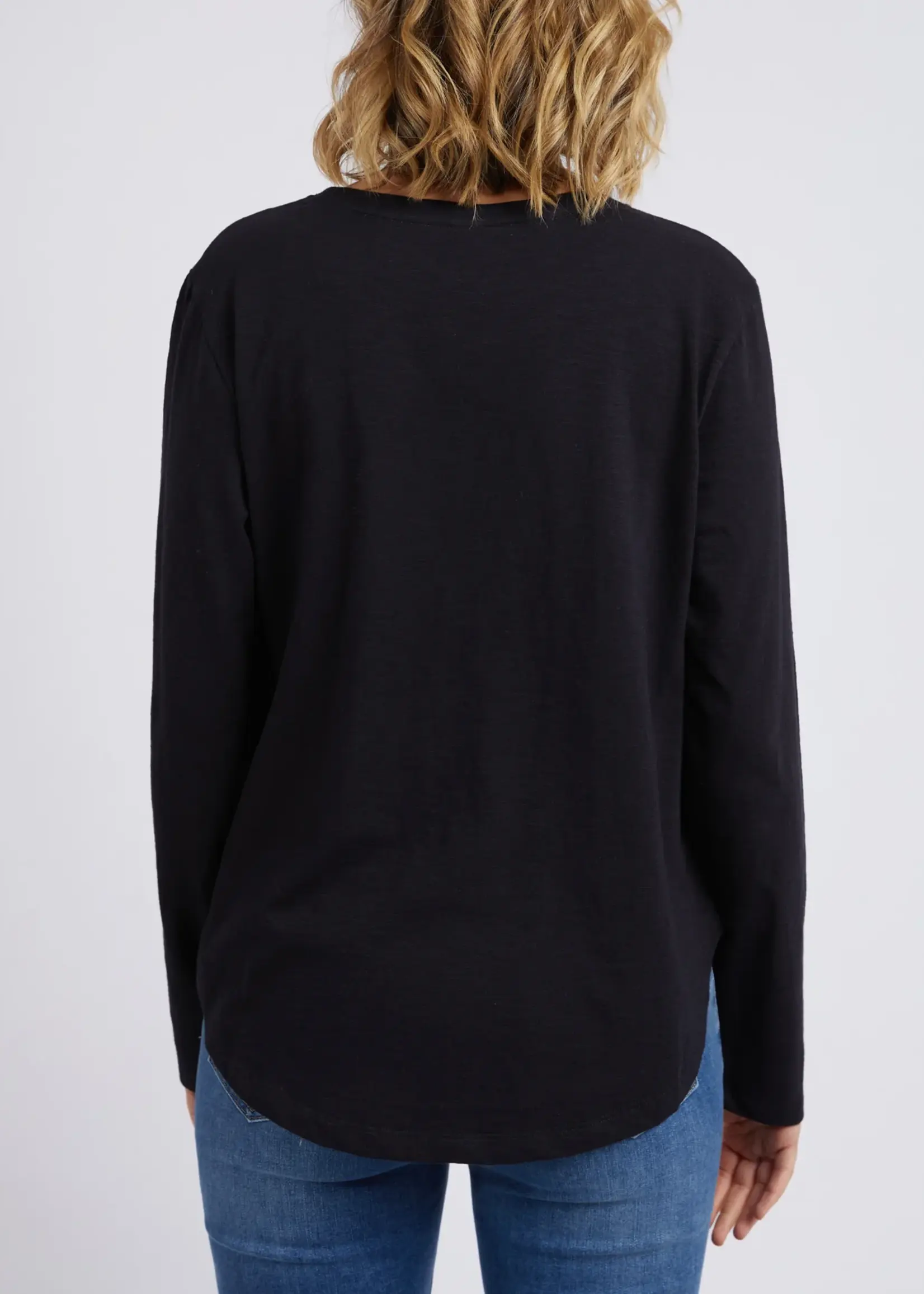 Elm Lifestyle Everyday L/S Tee  - Black