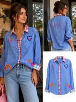 Zoda Shirt - Blue Check  (KS/12009)