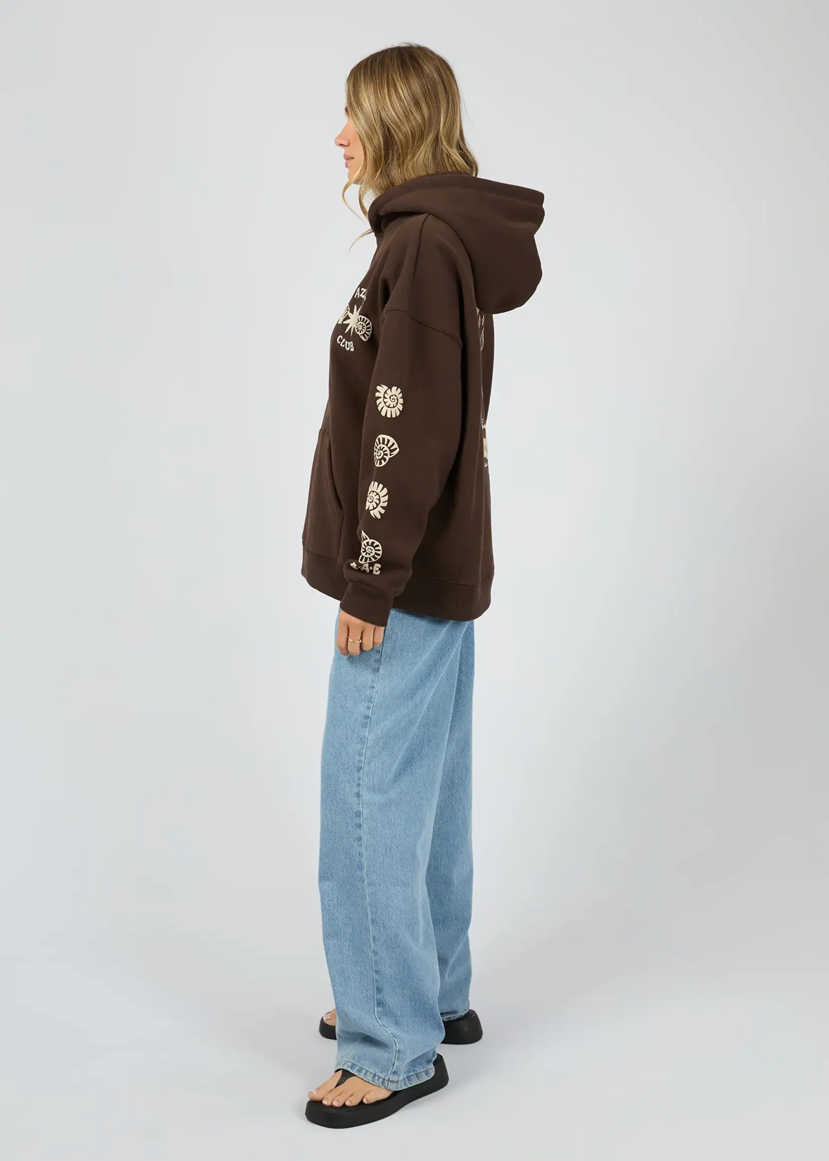 All About Eve Azure Club Relaxed Hoodie