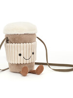 Jellycat Amuseables Perkle Coffee Shoulder Bag