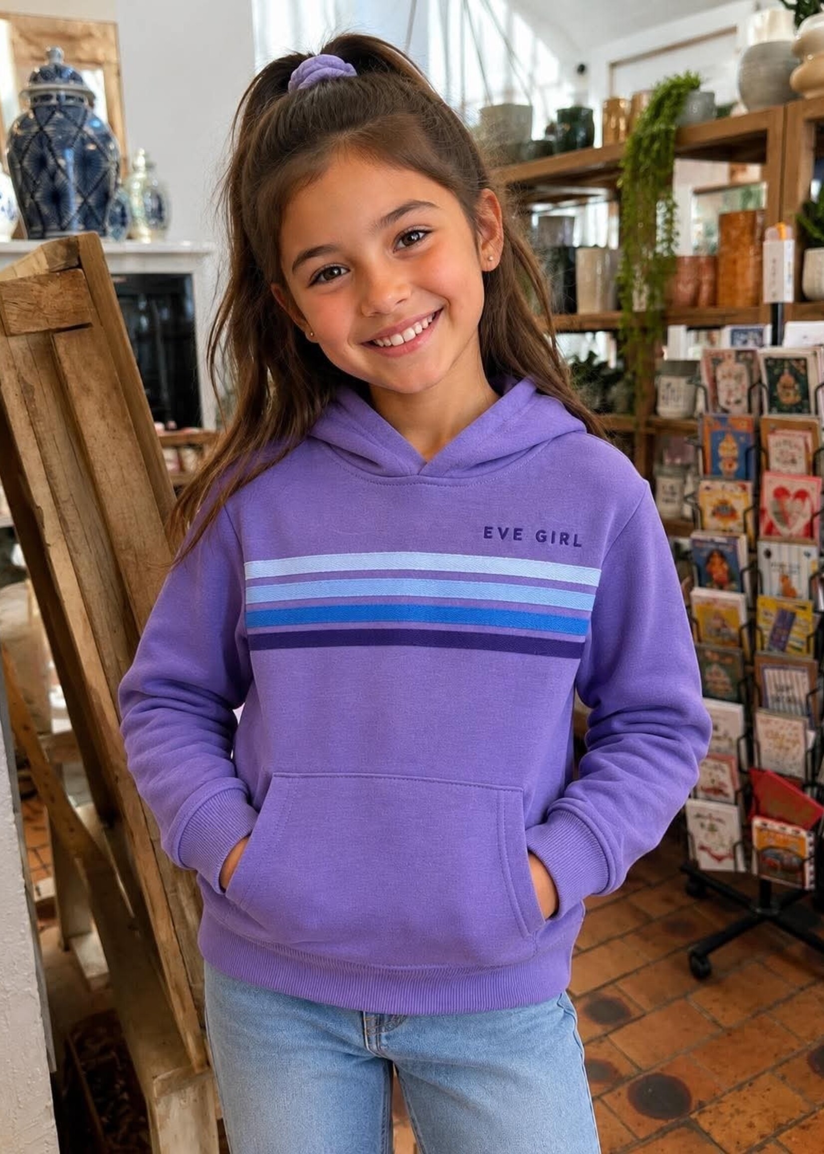 All About Eve Retro Hoodie - Purple