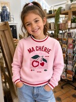 All About Eve Cherry Hearts Crew - Pink