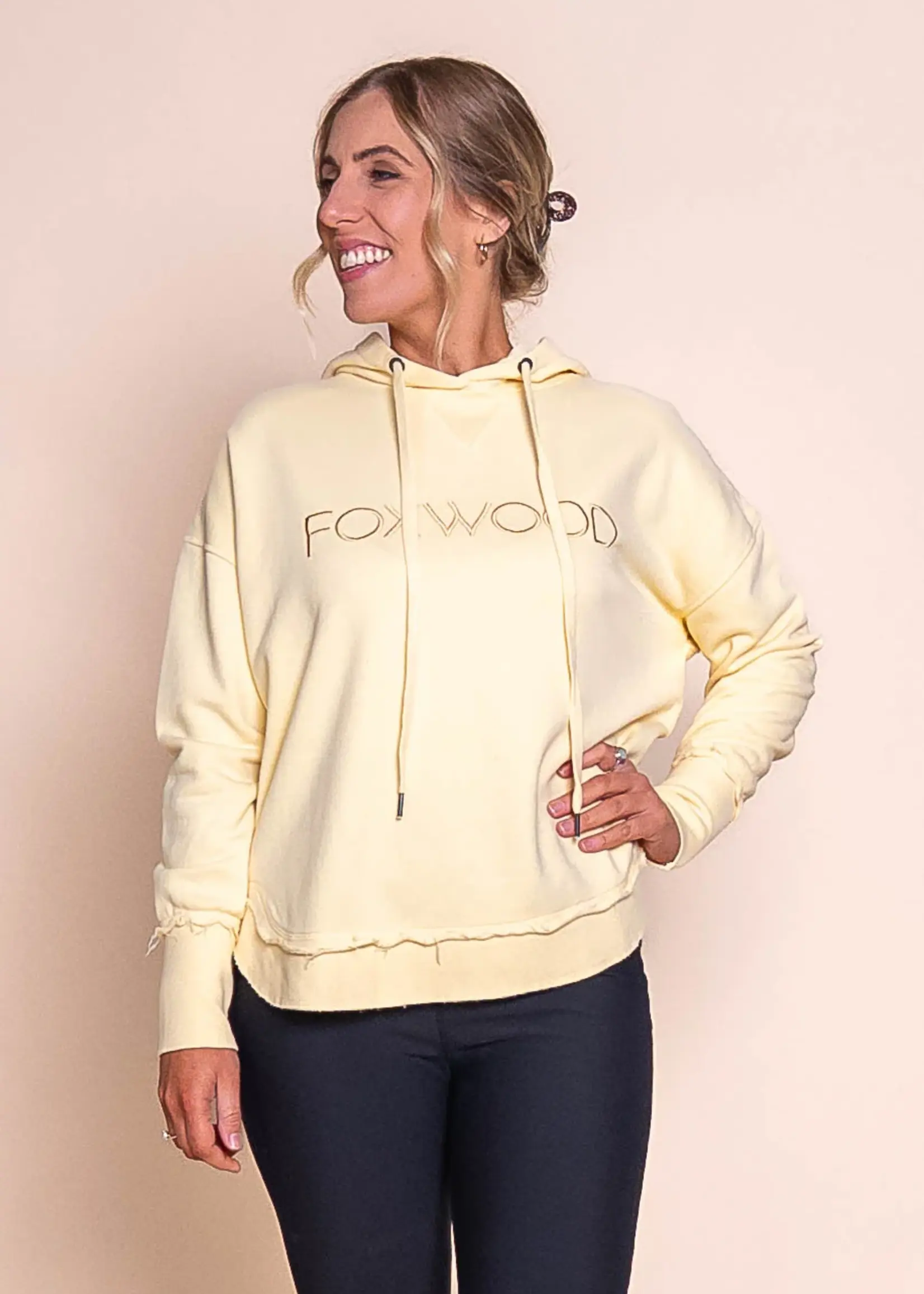 Foxwood Simplified Hoodie - Lemon