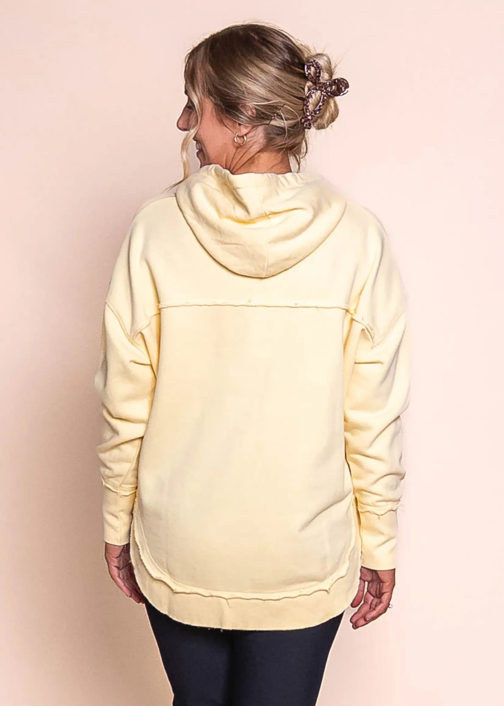 Foxwood Simplified Hoodie - Lemon