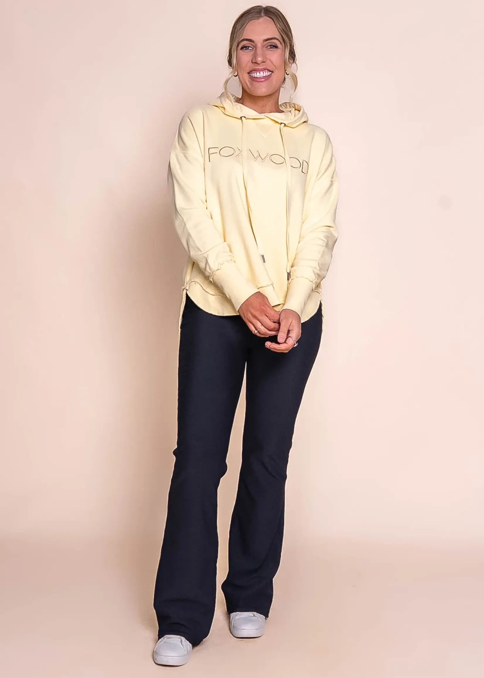 Foxwood Simplified Hoodie - Lemon