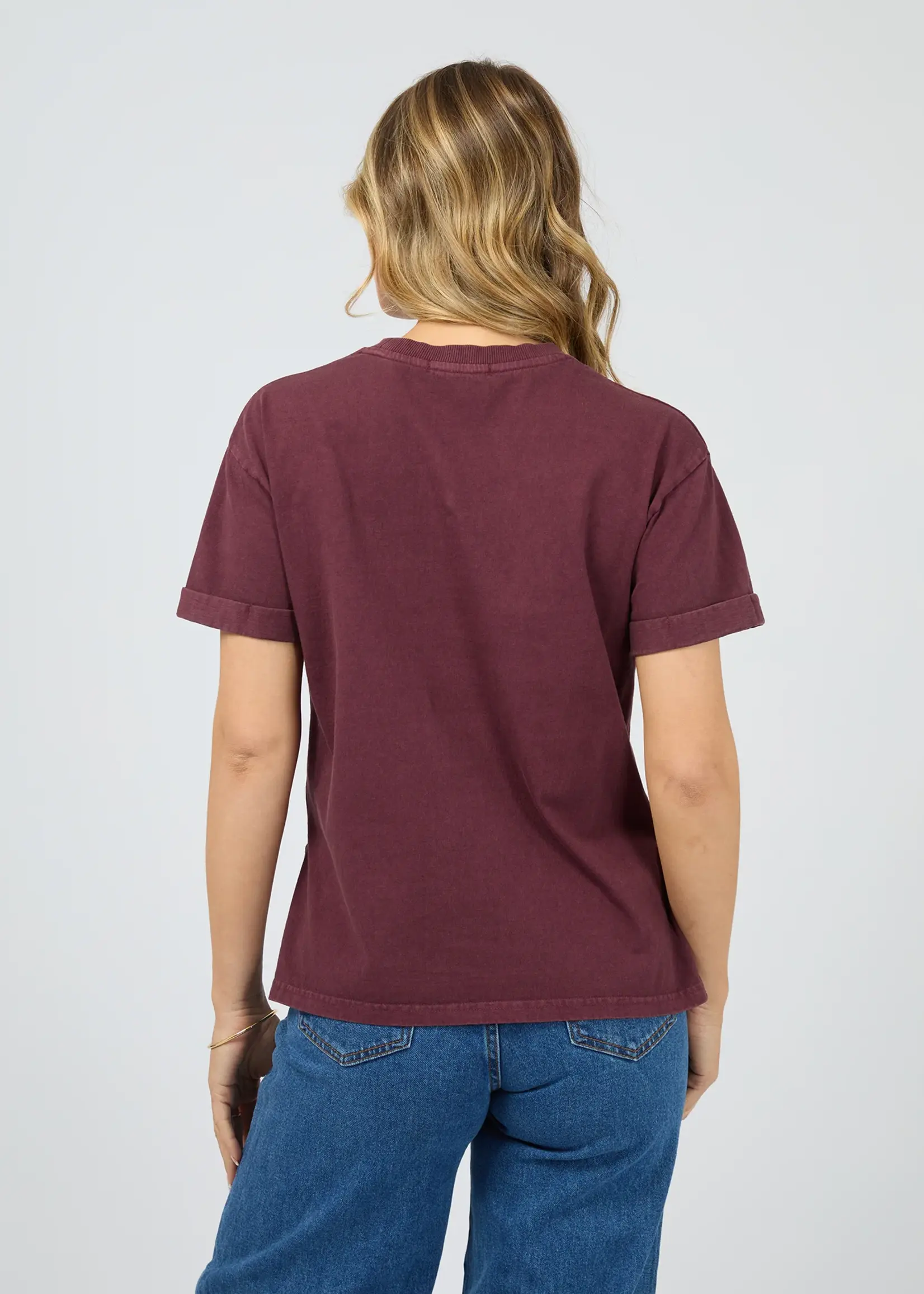All About Eve AAE Washed Tee - Wine