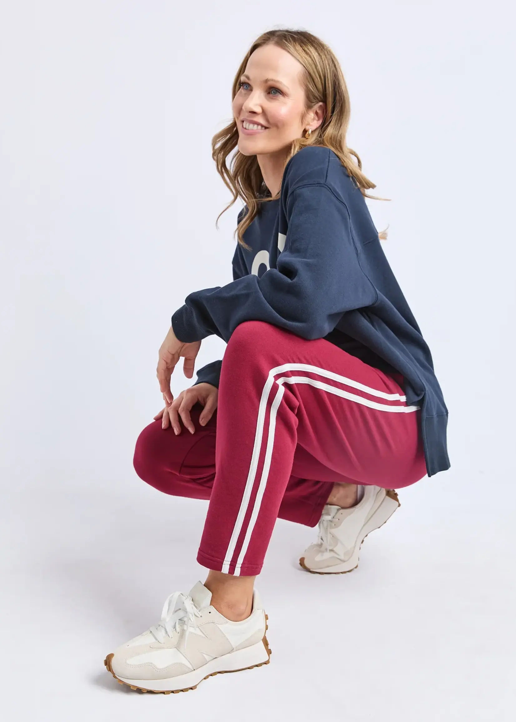 Elm Lifestyle Sigrid Lounge Pant - Maroon