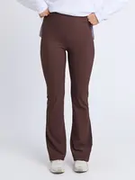 Foxwood Luxe Rib Pant - Coffee