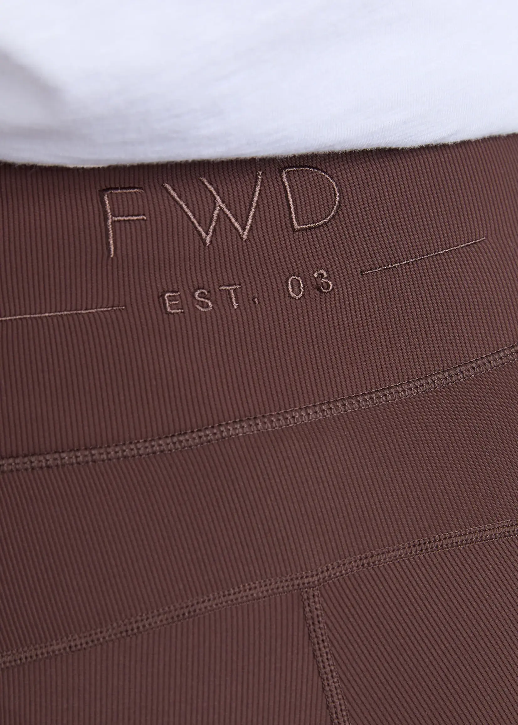 Foxwood Luxe Rib Pant - Coffee