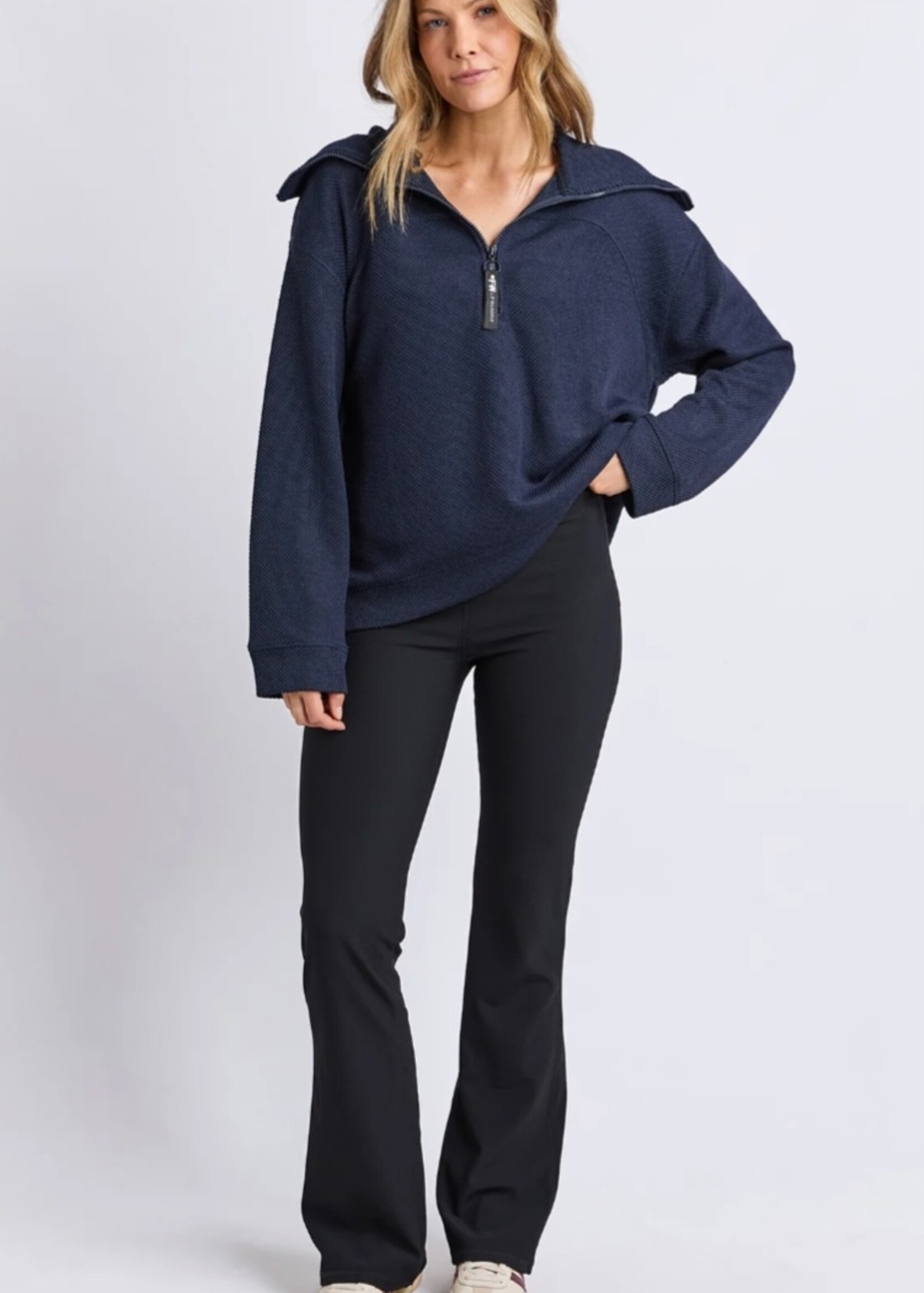 Foxwood Huntsville Zip Crew - Navy