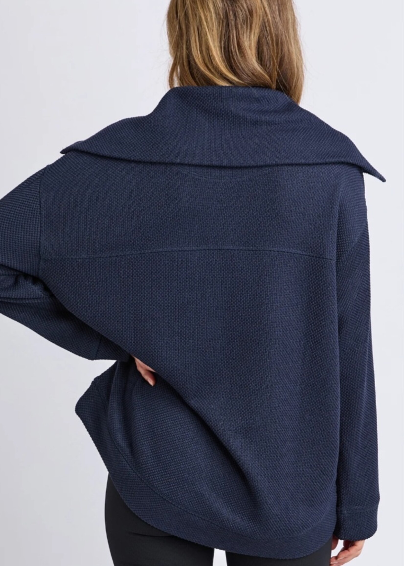 Foxwood Huntsville Zip Crew - Navy