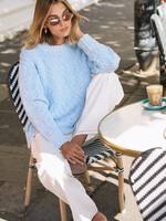 Ceres Life Sage Chunky Knit Crew