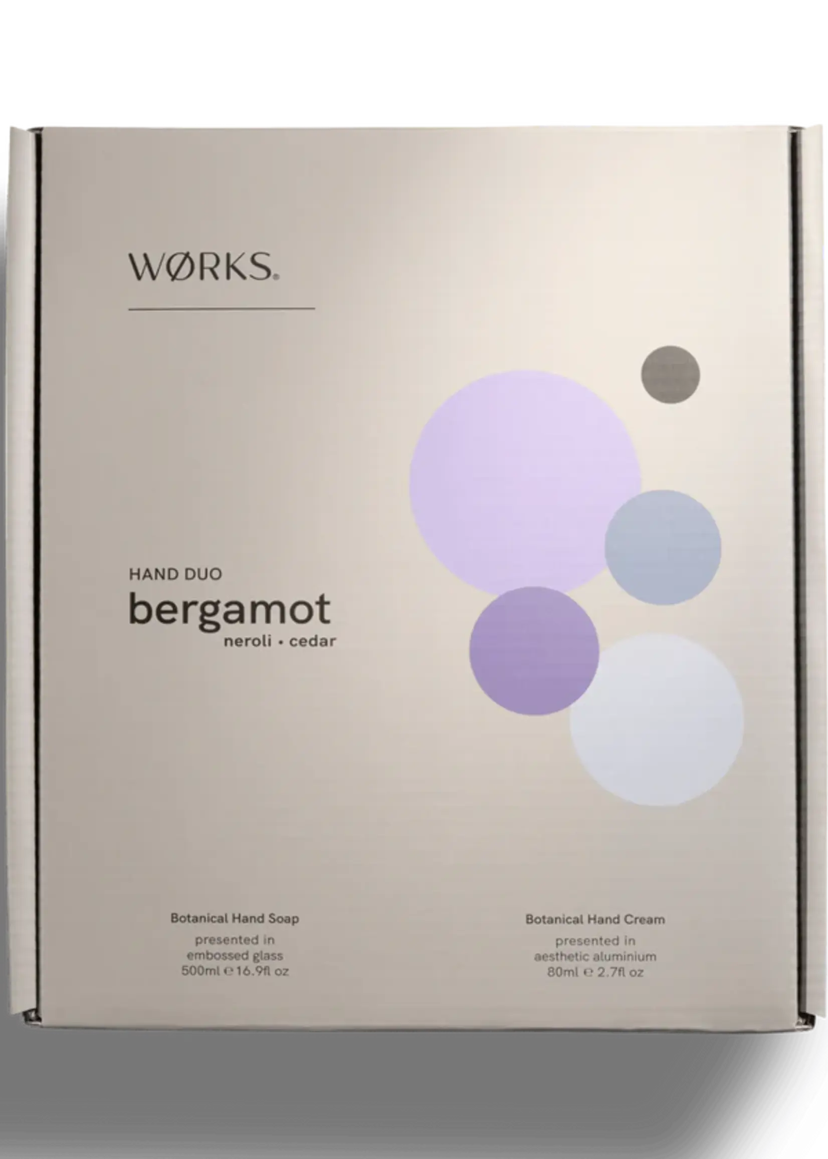 Works Bergamot Gift Box - Limited Edition 500ml + 80ml