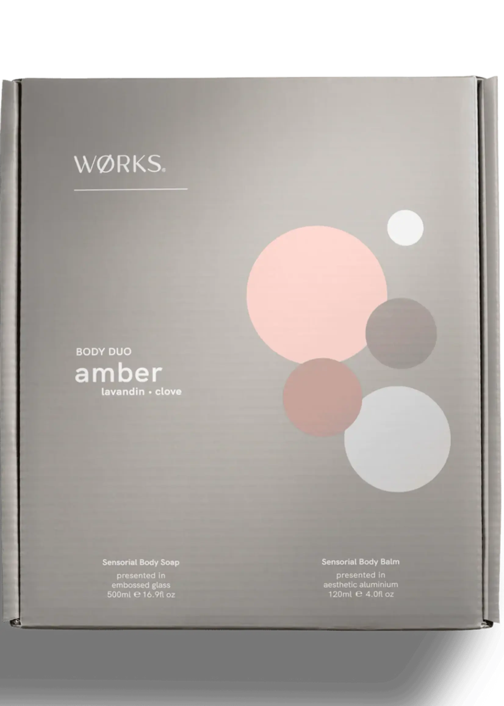 Works Amber Gift Box - Limited Edition 500ml + 120ml