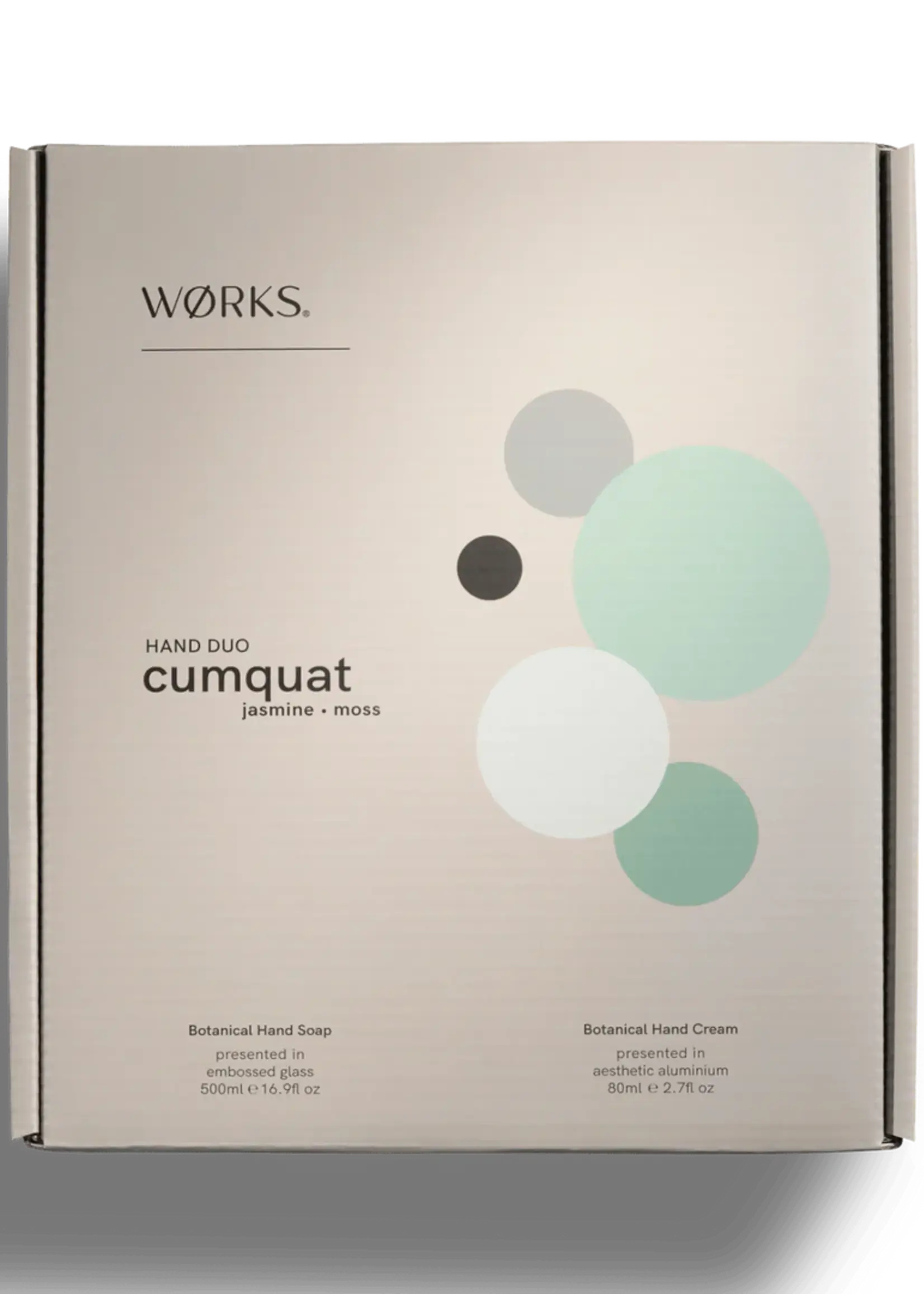 Works Cumquat Gift Box - Limited Edition 500ml +80ml