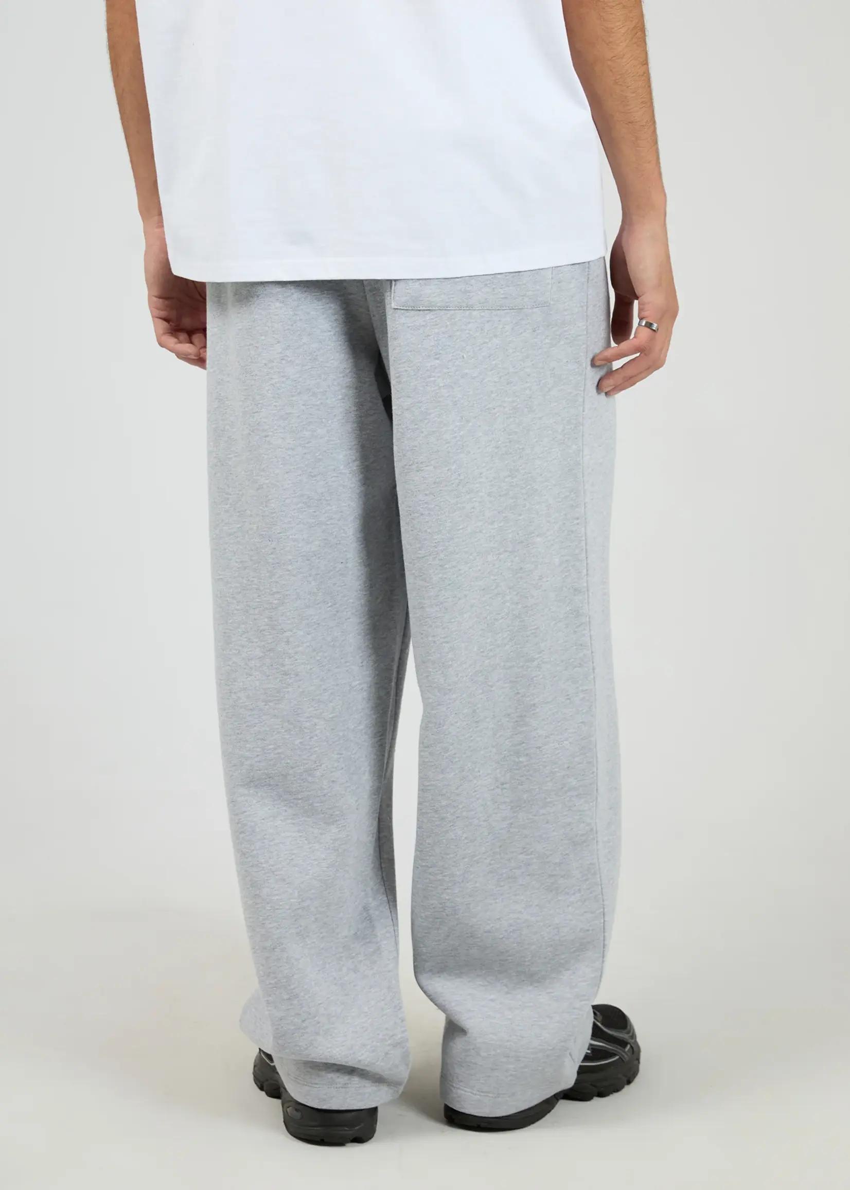 St Goliath Wide Leg Trackpant - Grey Marle