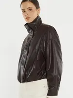 Sass Jude Leather Bomber