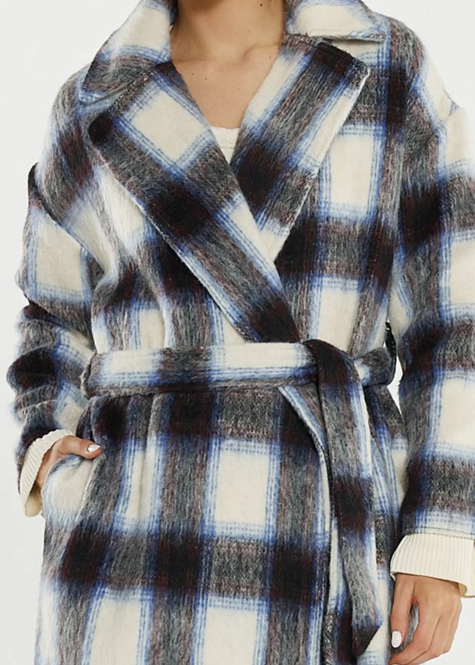 Sass Kit Longline Coat