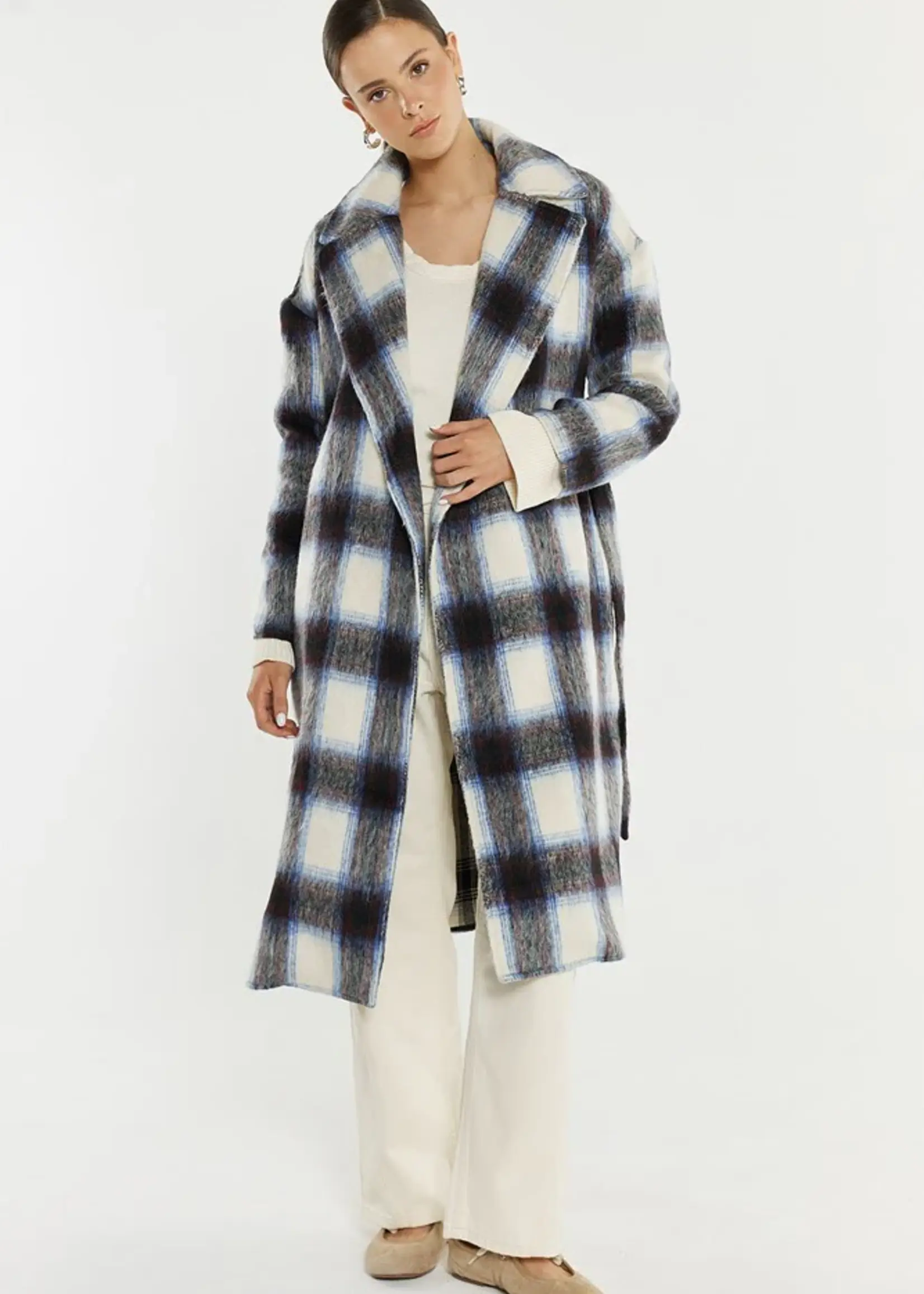 Sass Kit Longline Coat