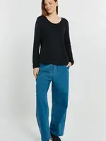 Betty Basic Westin Blended Wool Tee - Black