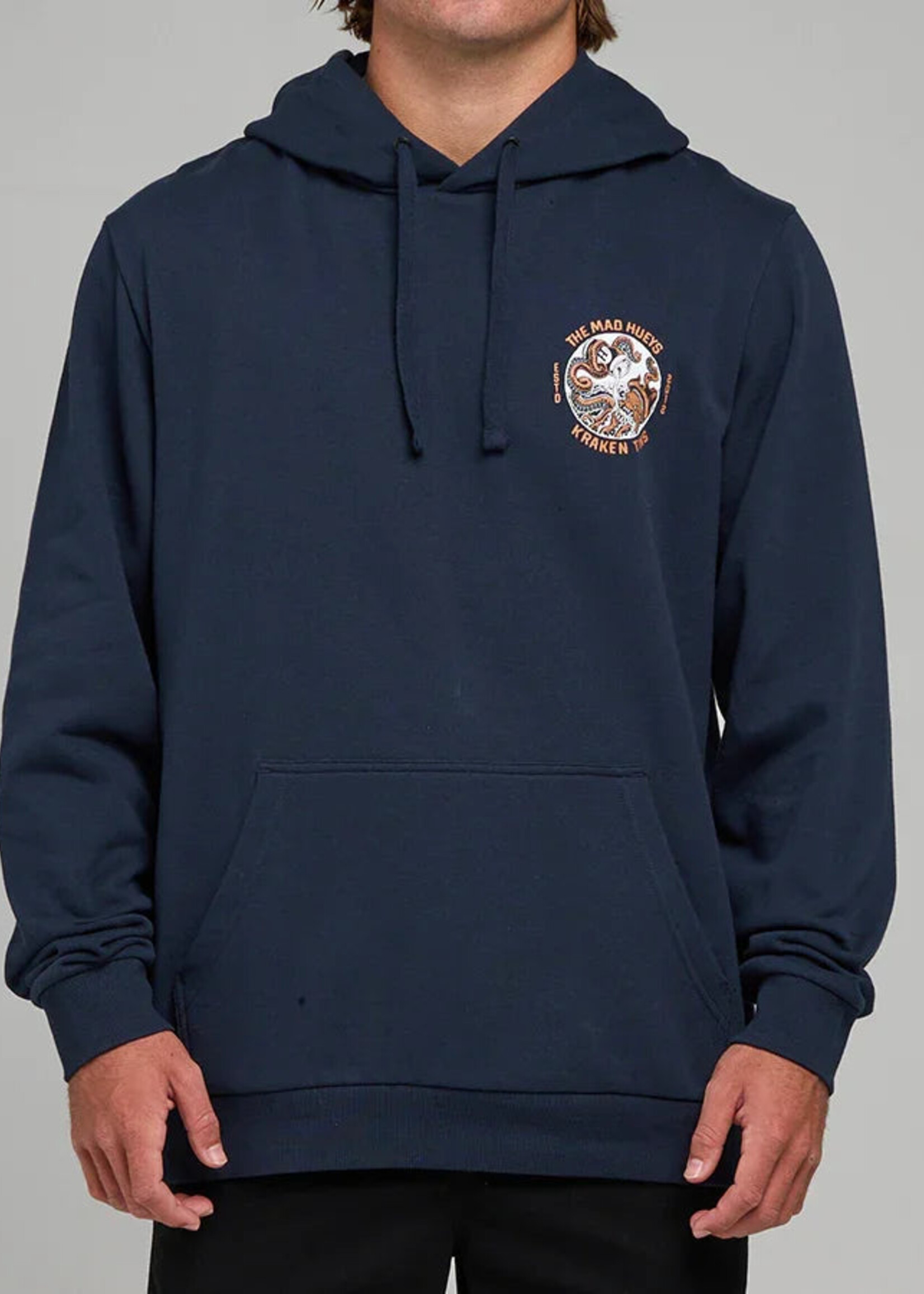 Mad Hueys Tins Kraken Hooded Pullover