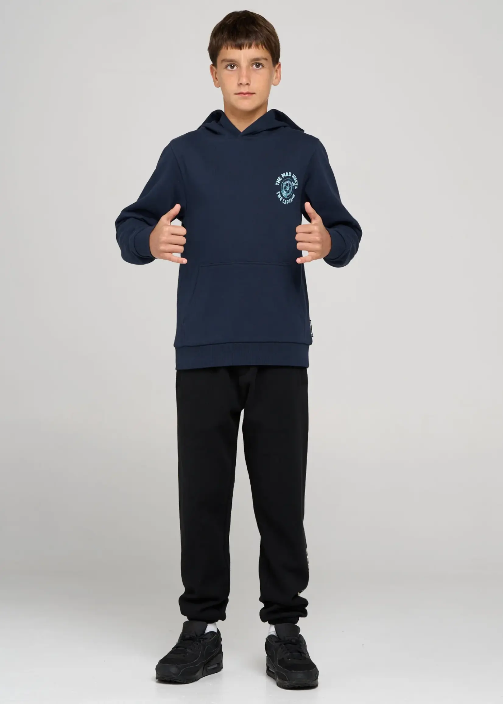Mad Hueys Captain Two Faced Youth Hooded Pullover