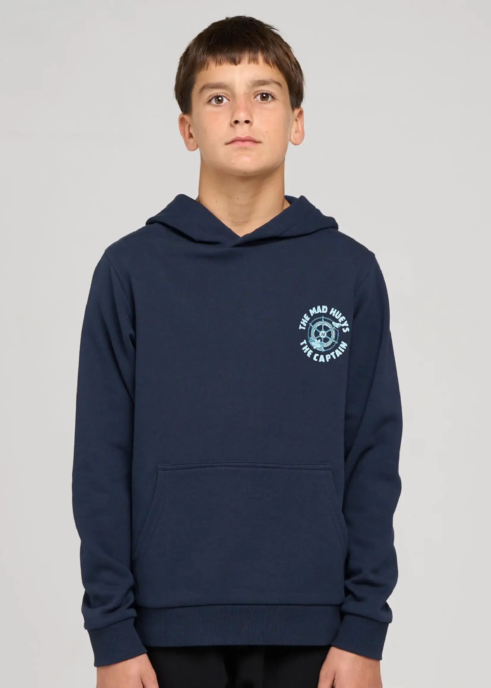 Mad Hueys Captain Two Faced Youth Hooded Pullover
