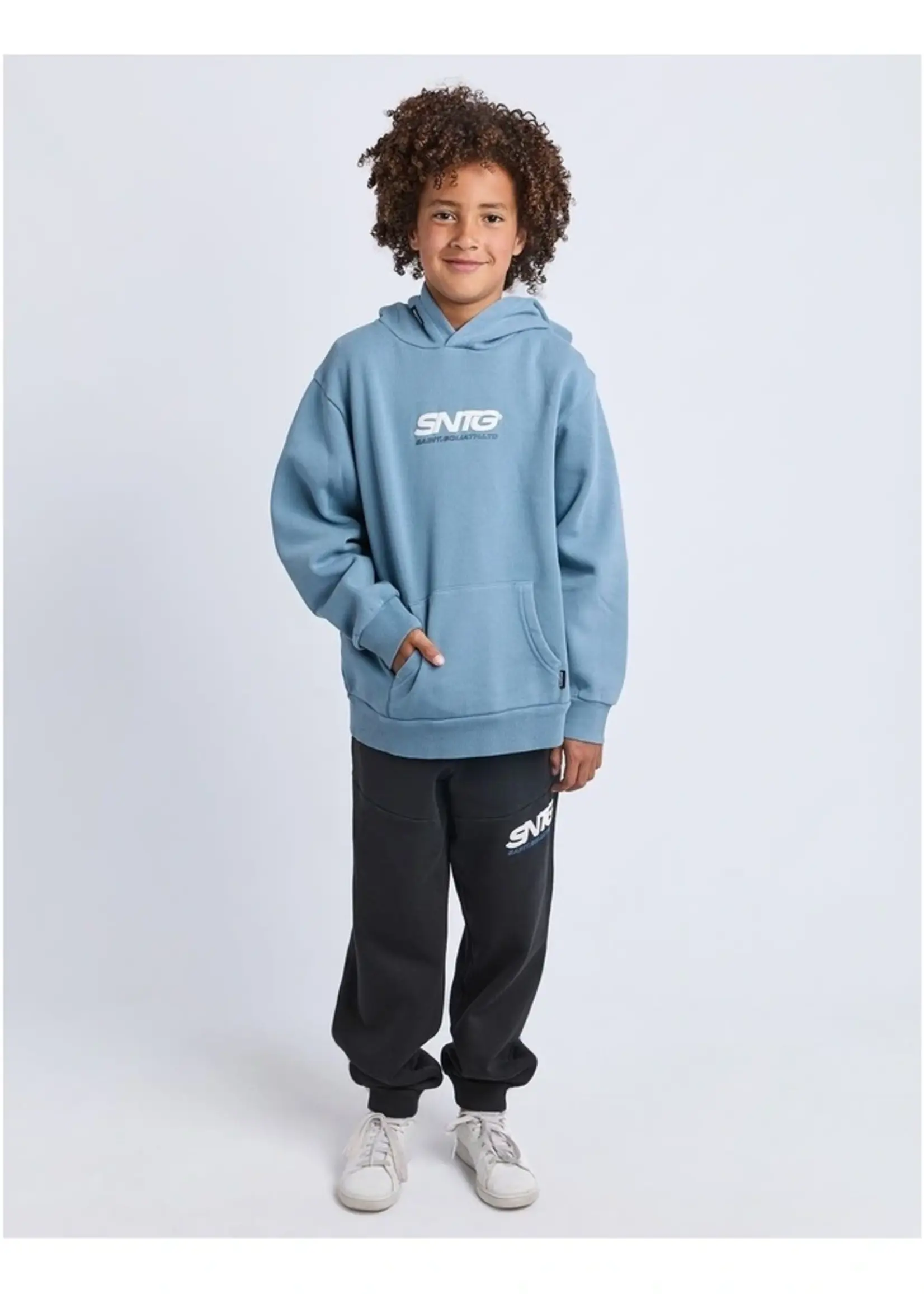 St Goliath Challenger Hoodie - Mid Blue