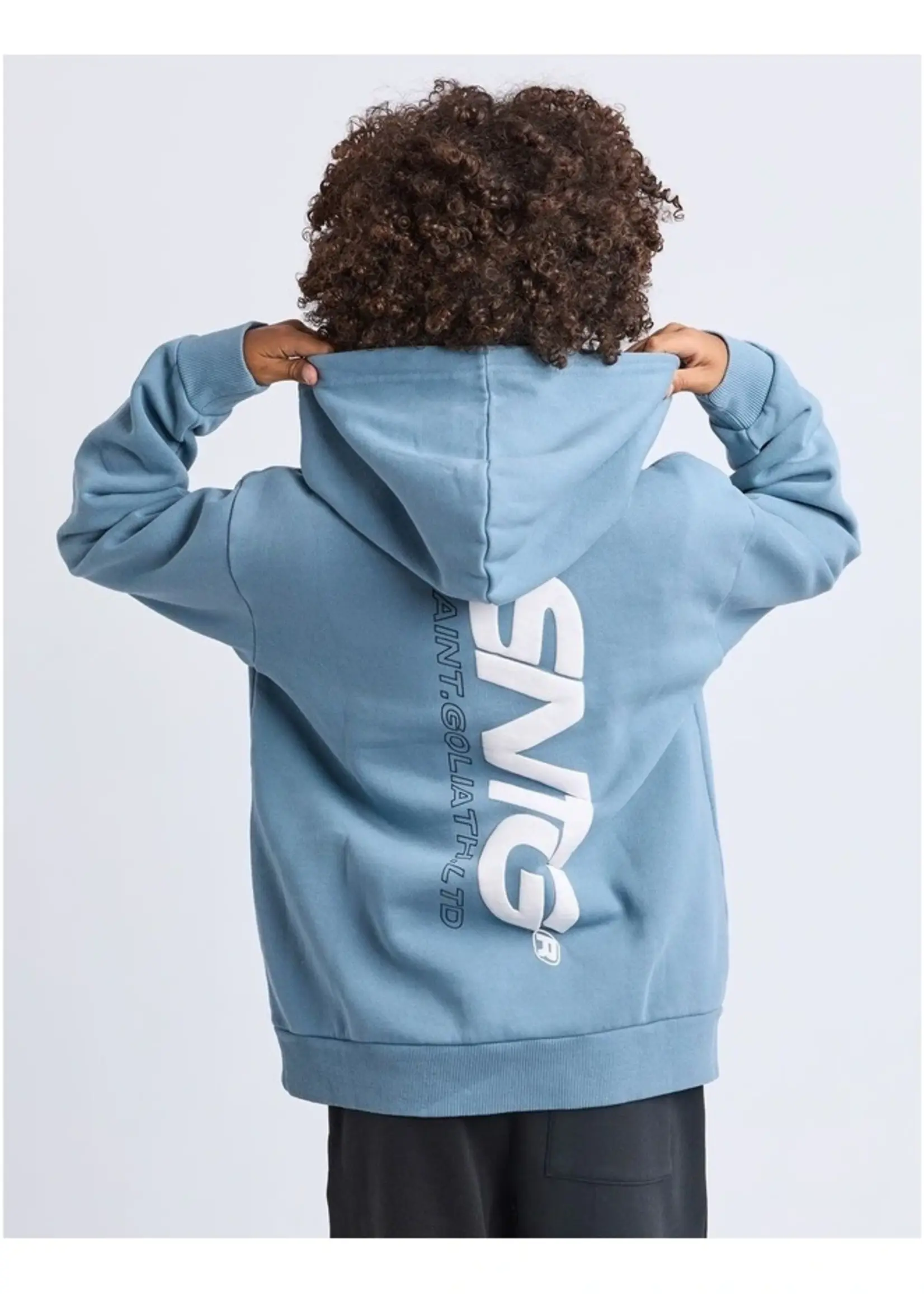 St Goliath Challenger Hoodie - Mid Blue