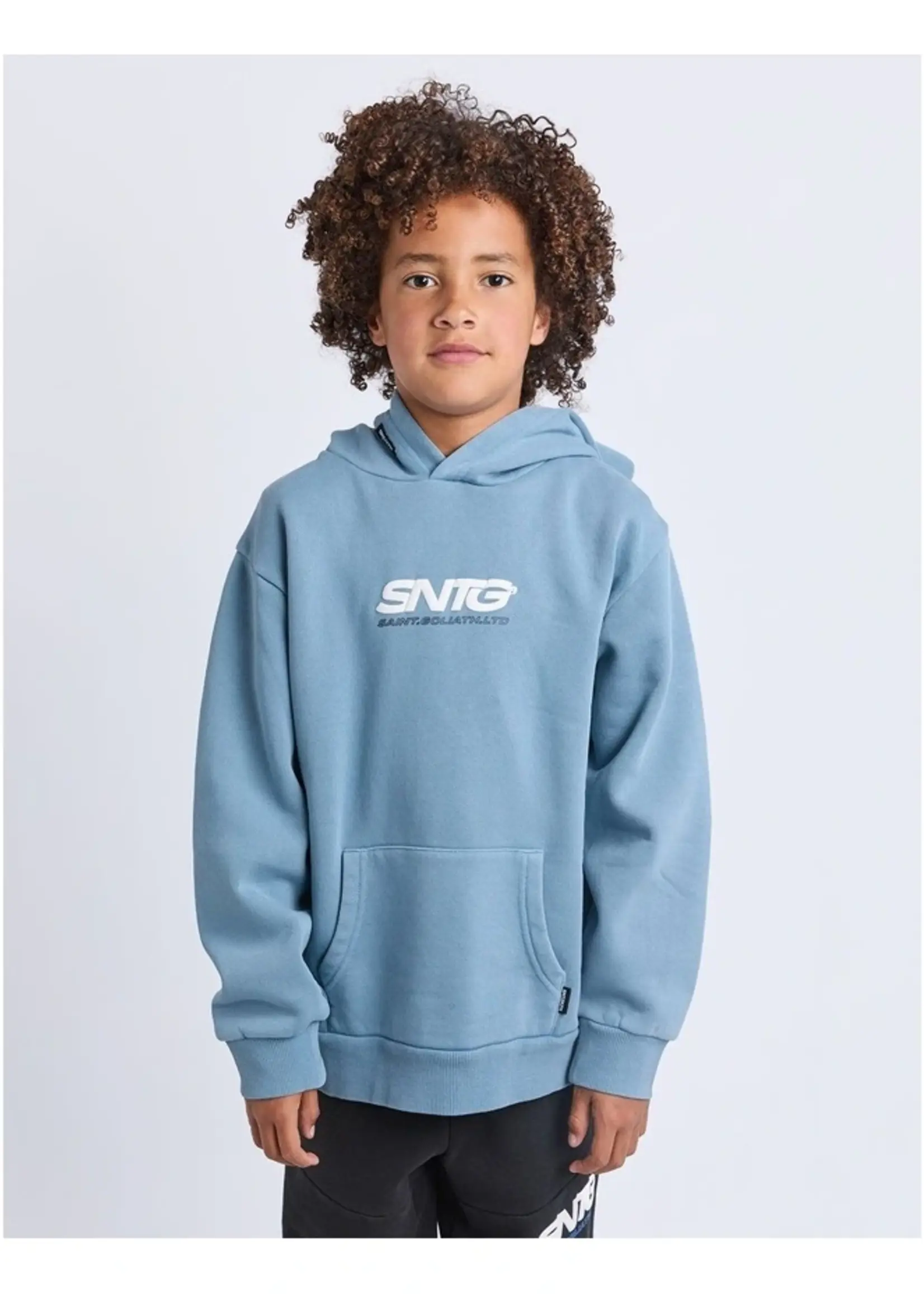 St Goliath Challenger Hoodie - Mid Blue