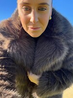 All About Eve Brandy Fur Coat