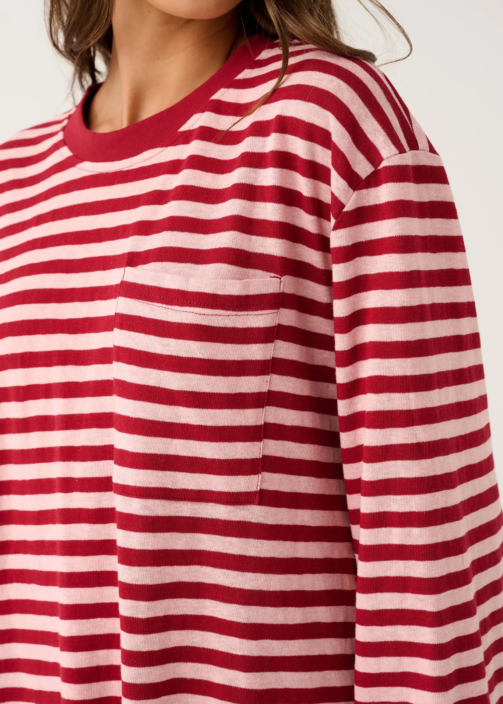 cartel and willow Harley Long Sleeve - Plum