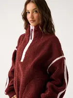 cartel and willow Margot Pullover - Mulberry