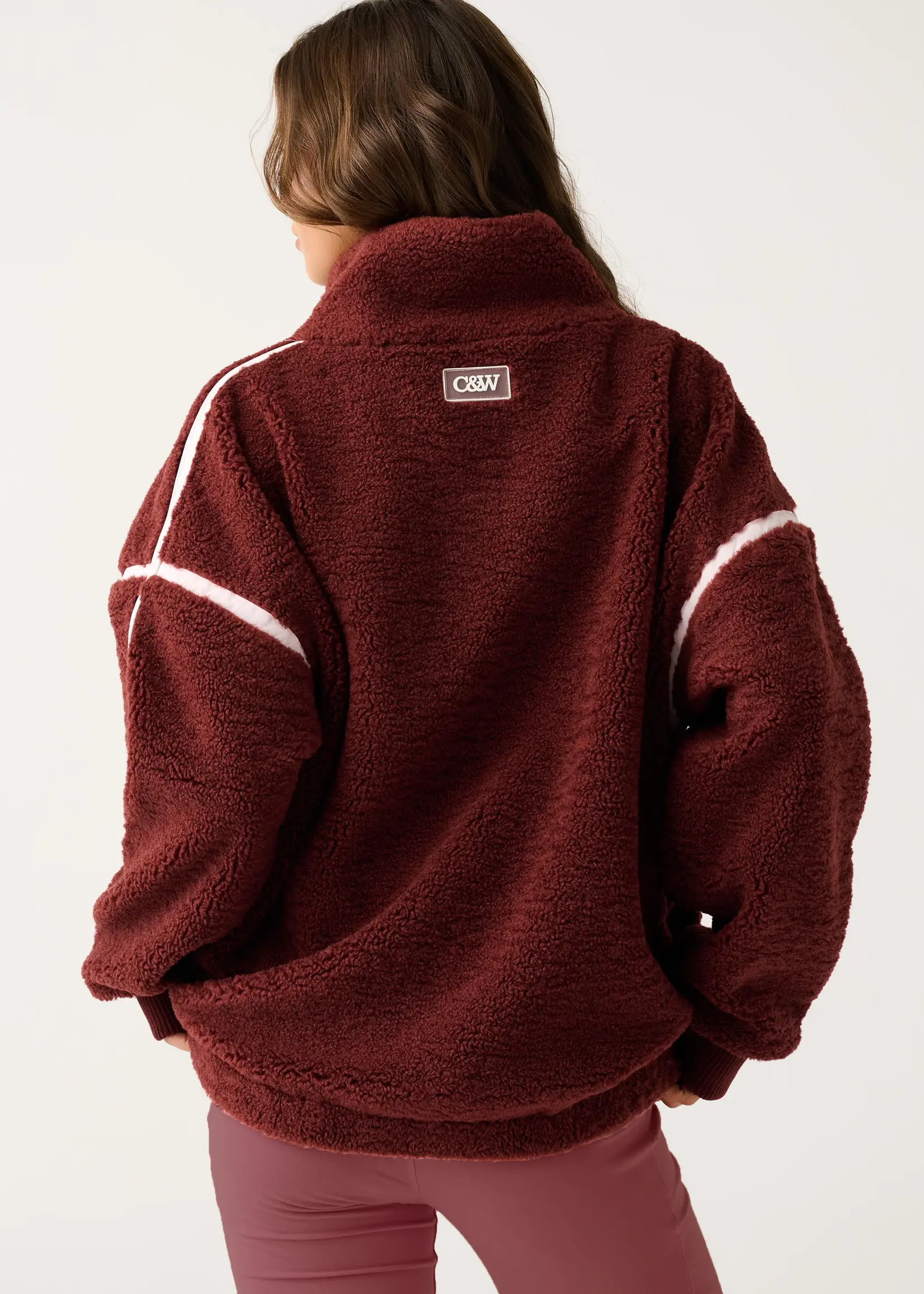 cartel and willow Margot Pullover - Mulberry