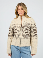All About Eve Zoe Knit Zip Thru